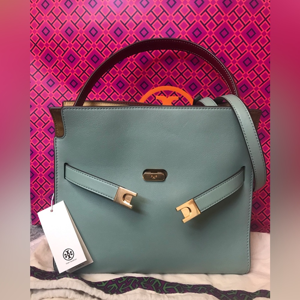 Tory Burch Lee radziwill small double bag